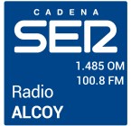 Logotipo de Radio Alcoy 1485 OM / 100.8 FM