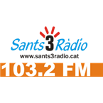Logotipo de Sants 3 Ràdio / La ràdio local de Sants/Montjuïc