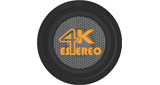 Logotipo de 4k Estereo