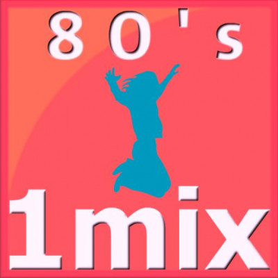 Logotipo de 1Mix Radio 80s