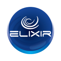 Logotipo de Elixir FM 106.9