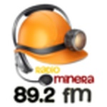 Logotipo de Radio Minera 89.2 FM